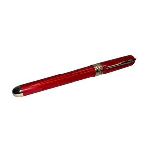 Pineider Avatar UR Deluxe Rollerball Pen, Devil Red, Made In Italy